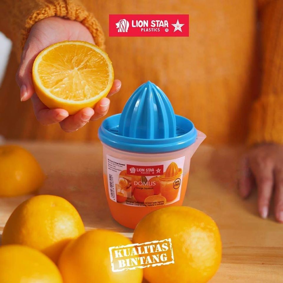 Lion Star SQ 2 Domus Orange Squeezer Perasan Peras Pemeras Jeruk Lemon