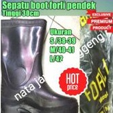 SEPATU BOOTS KARET MODEL PENDEK