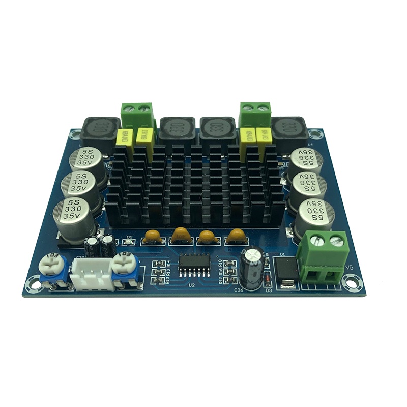 Xh-m543 Modul Board Power Amplifier Audio Digital High Power TPA3116D2 Class D Dual Channel 2x120w