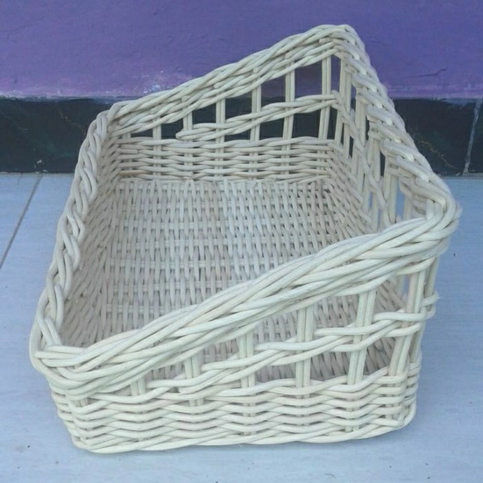 keranjang rotan parsel sovenir murah 35 X 23 X 15 cm