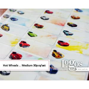 

Hot Wheels Sticker MEDIUM Name Label. Stiker mobil diecast anak kecil