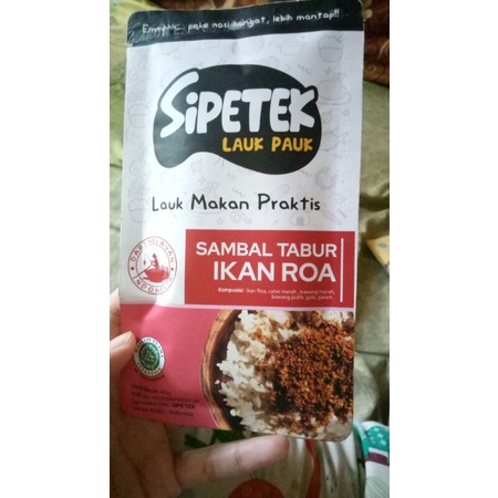 

sipetek sambal ikan roa