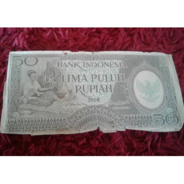 

Uang kertas lama 50 rupiah