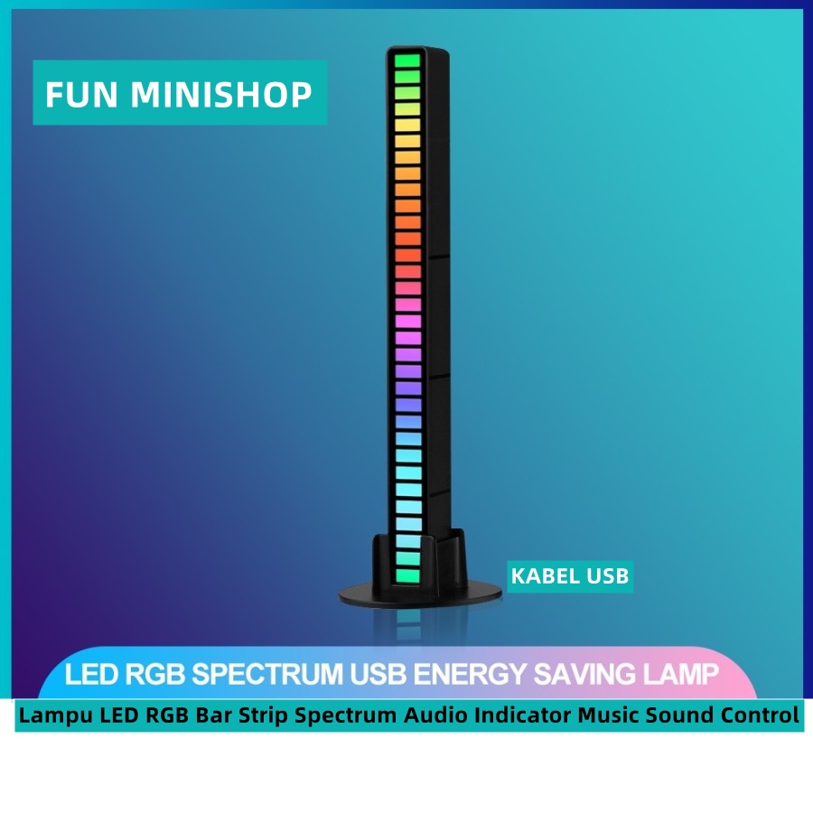 Audio Spectrum indicator bar LED RGB