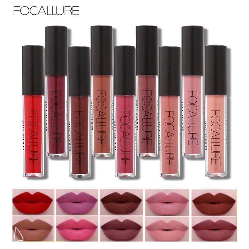 Focallure Liquid Matte Lipstik Cair ULTRA CHIC Lips BPOM FA-24 FA24 FA 24