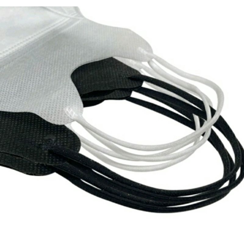 PROMO MURAH masker duckbill isi 50 pcs warna hitam C care| masker duckbill warna putih C Care carind
