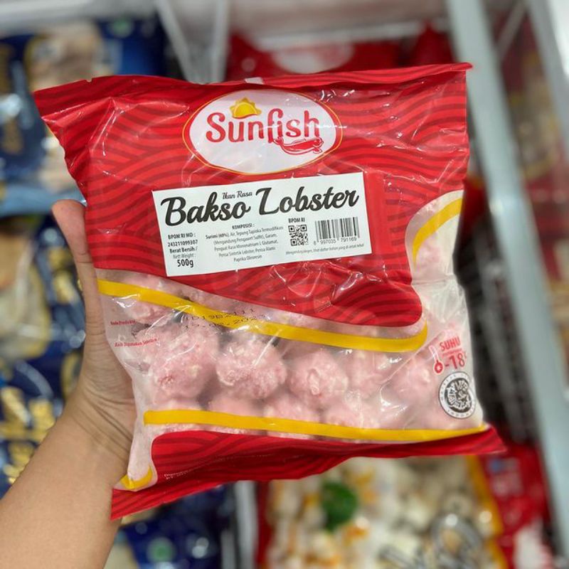 

SUNFISH BAKSO LOBSTER 500gr Jateng only