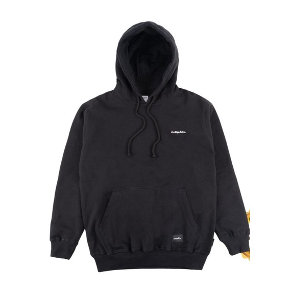 HOODIE ORAQLE SIMPLE BLACK DAK- PLANK SAMPING