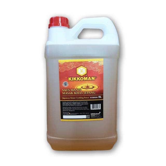 

Kikkoman Saus Manis Jepang / Japanese Sweet Cooking / Cuka Sushi (Jerigen 5 Liter)