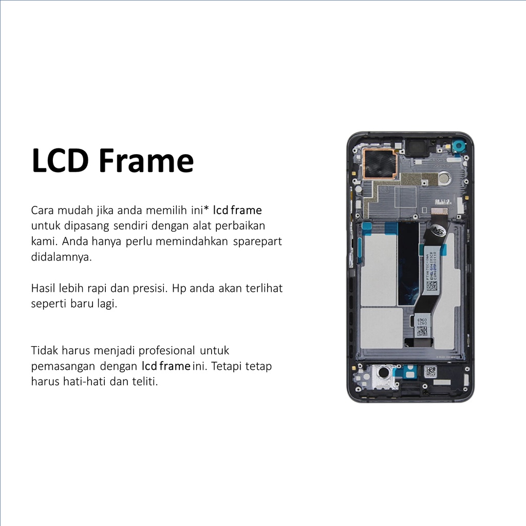 [ CHECK.ID ] LCD + FRAME XIAOMI MI10T / 10T PRO