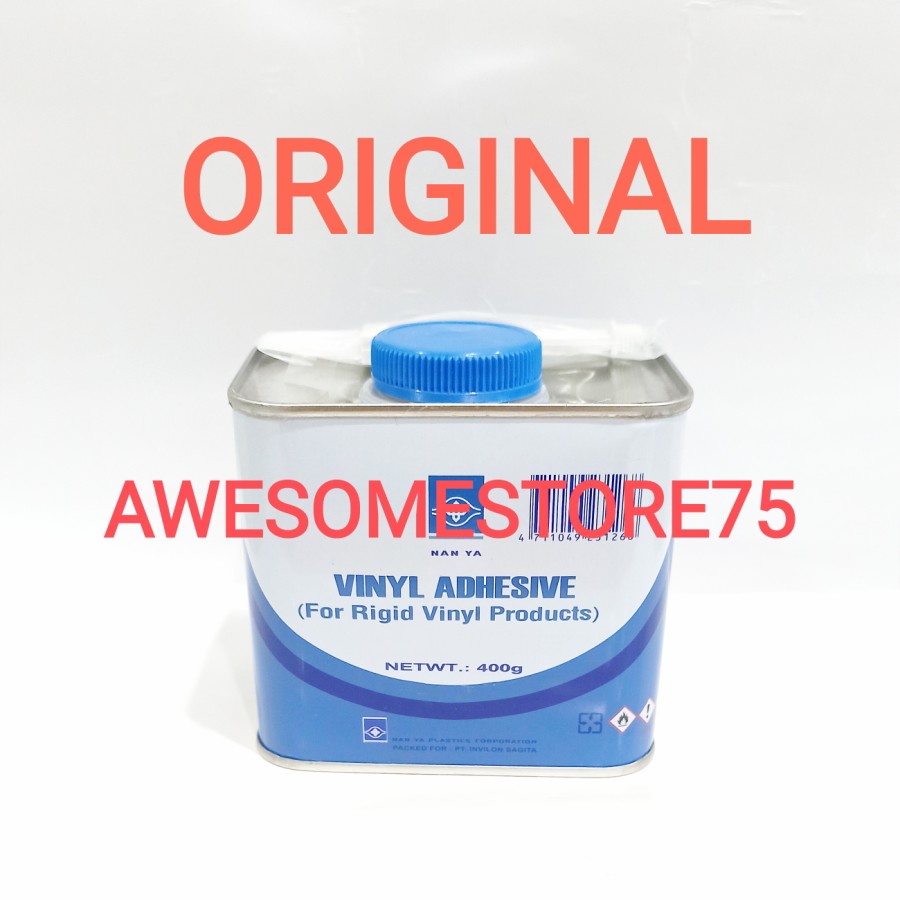 Lem Pipa PVC Nanya 400 gram Kaleng Nan Ya Vinyl Adhesive