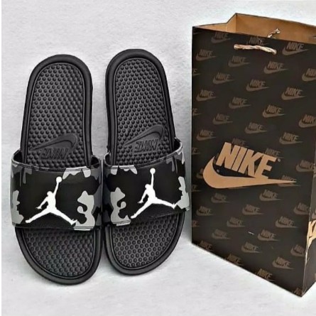 SANDAL Pria Niike Benassi Air Jordan Grade Ori