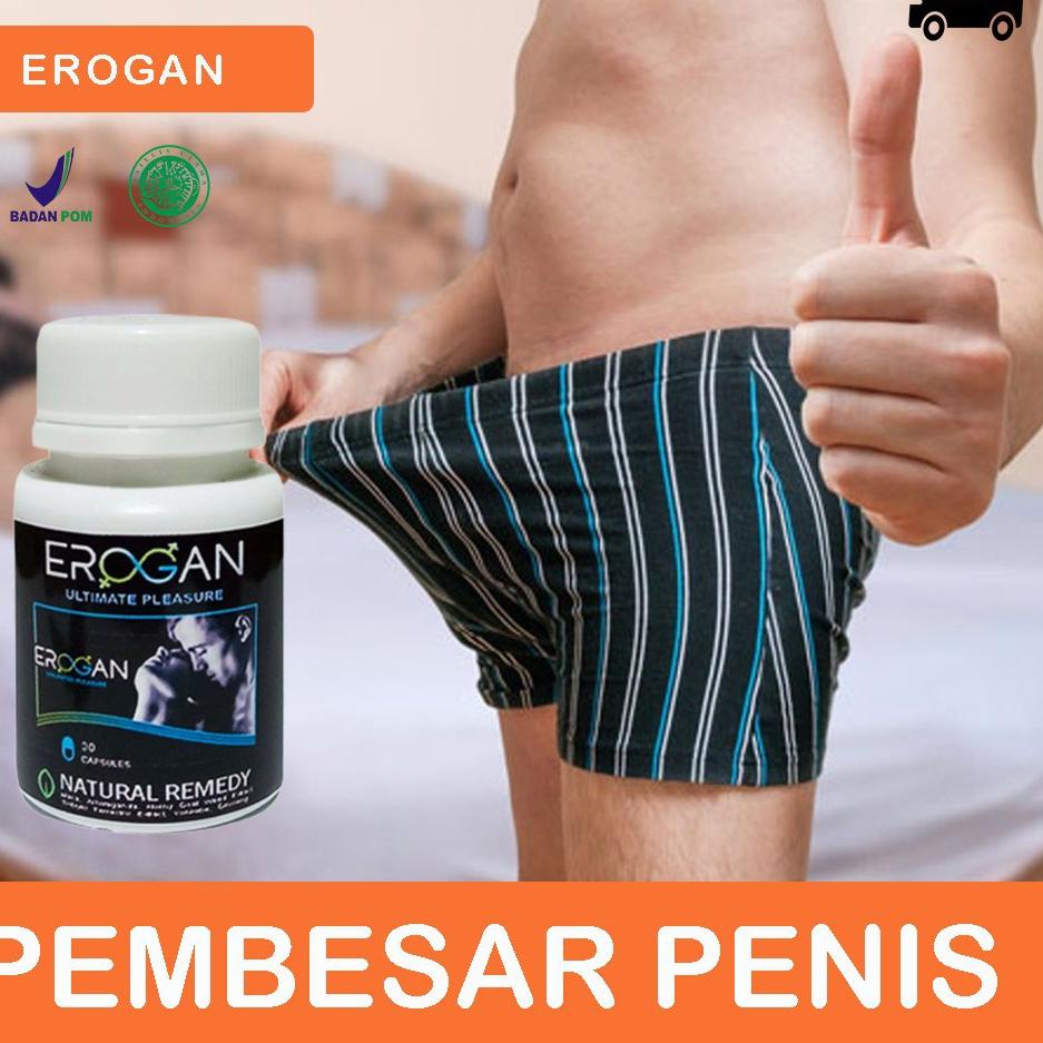 [COD / BAYAR DITEMPAT] Erogan Super Vitality Stamina Pria Pembesar & Pemanjang Mr.P Original