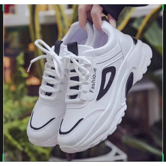 Sepatu Kets Wanita/Sepatu olahraga Wanita/Sepatu Sneakers Wanita - Hitam, 37