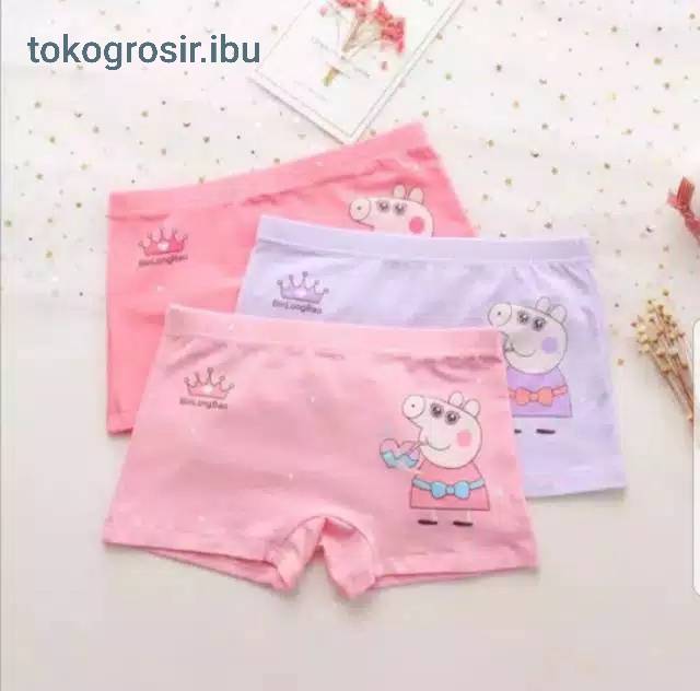 Cd Celana Dalam Boxer Anak Bayi Perempuan Cewek Katun Adem Bokser Anak Short Anak Perempuan