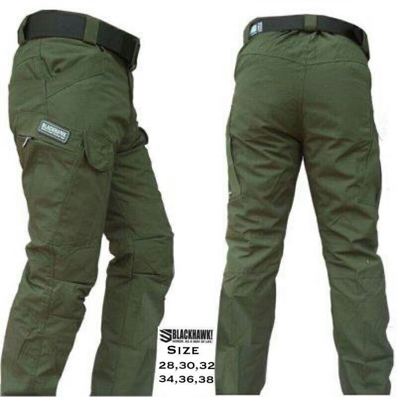 CELANA TACTICAL BLKHK  PRIA CARGO KUALITAS  PREMIUM