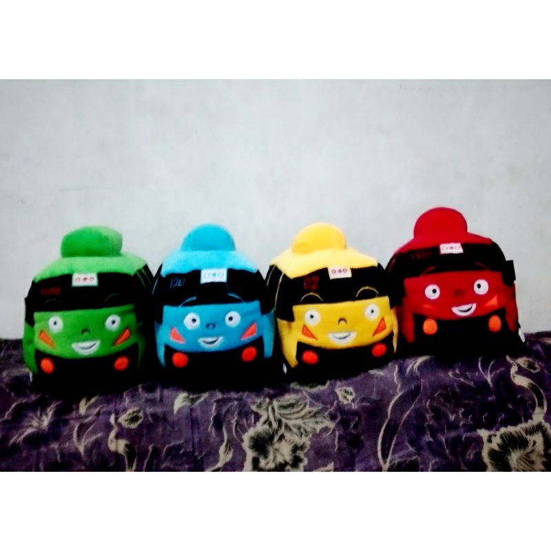 Boneka Bus Tayo, Lani, Gani, dan Rogi T Mainan Anak Kado Hadiah