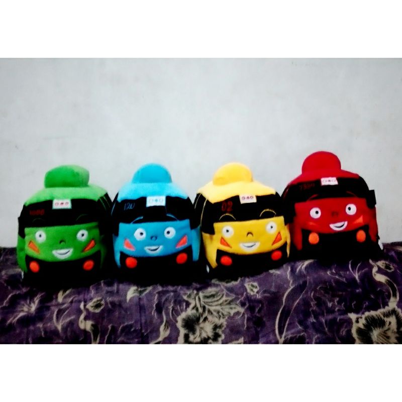 Boneka Bus Tayo, Lani, Gani, dan Rogi T Mainan Anak Kado Hadiah