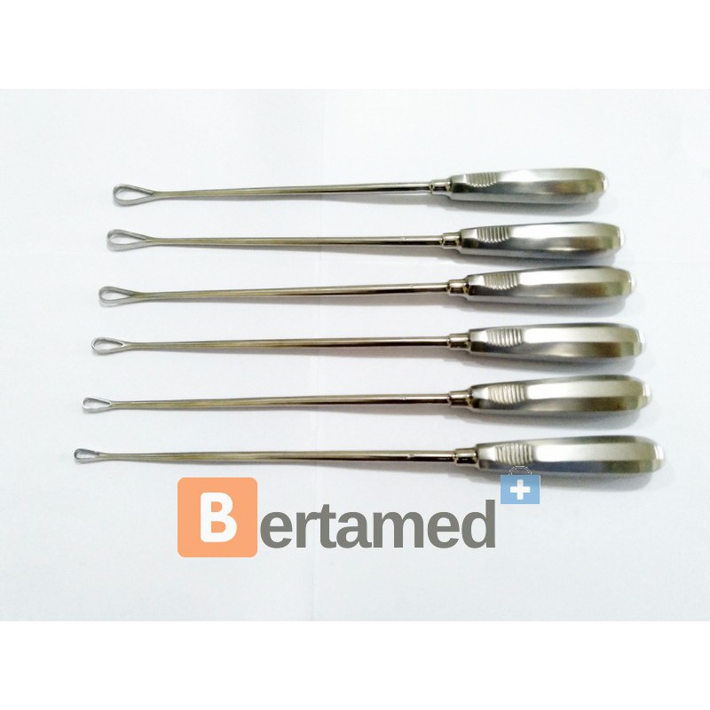 Sims Uterine Curette Set of 6 / Sendok Kuret