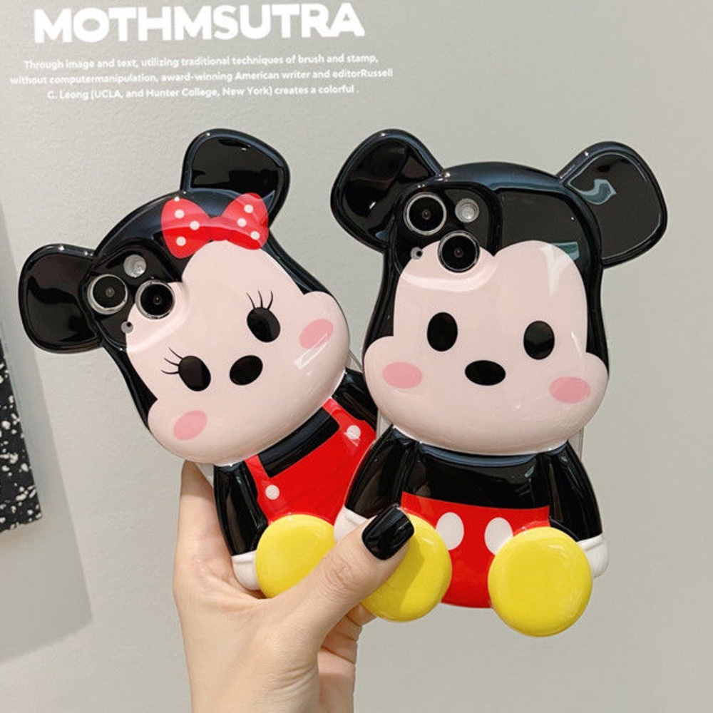 Case Motif Tikus 3d Untuk IPhone 12 13 11 Pro Max X Xs Max Xr Gzmq