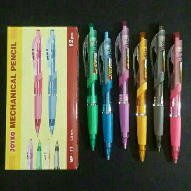 

Kusus Hari Ini [ Pack ] Pensil Mekanik Cetekan 0,5 - Joyko Mp-11 Murah! Limited