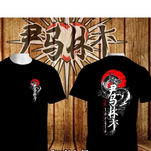 kaos psht motif Jepang