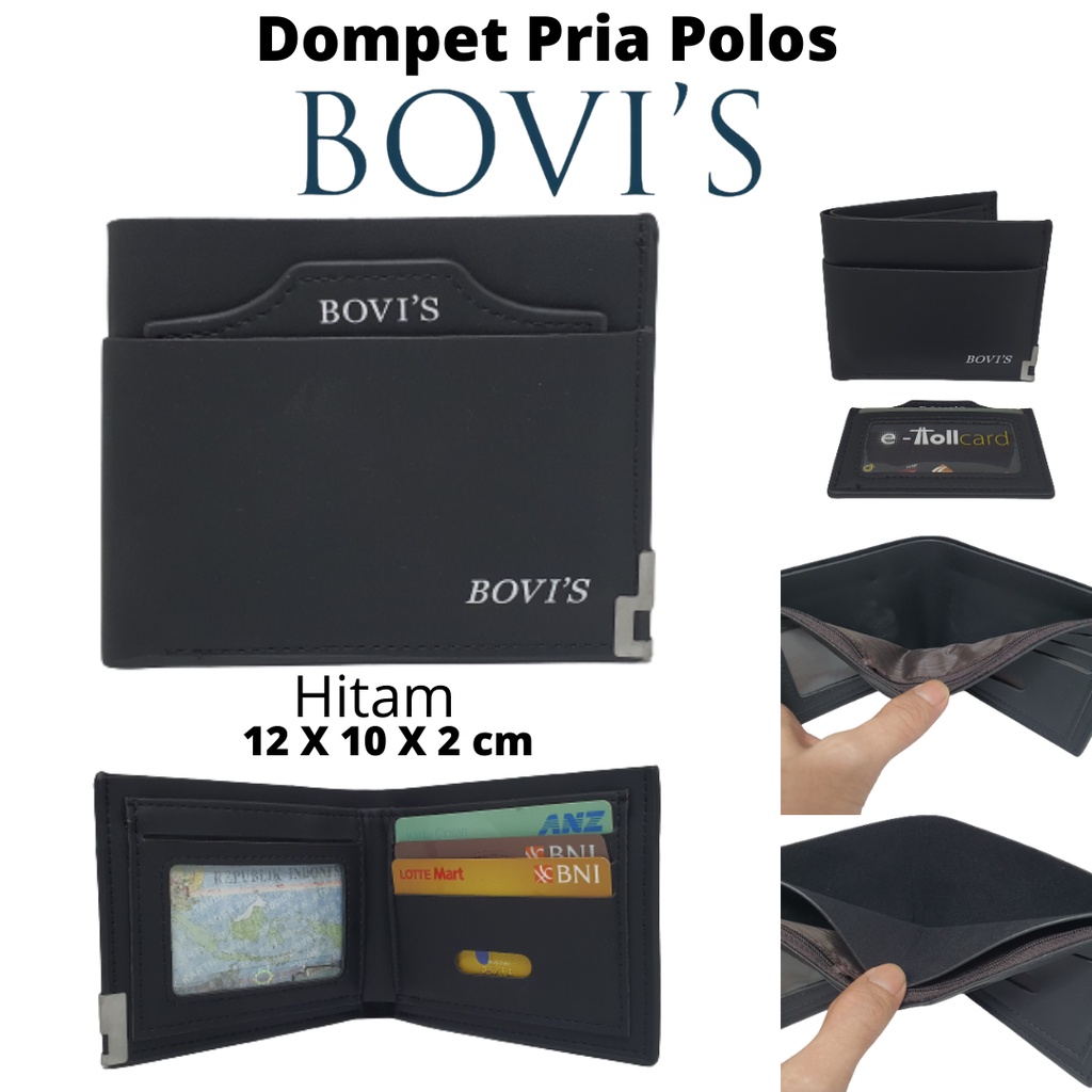 Dompet Pria Bovis Import Model Distro, Motif Keren, Harga Murah serta Tipe Terbaru (J09-1)