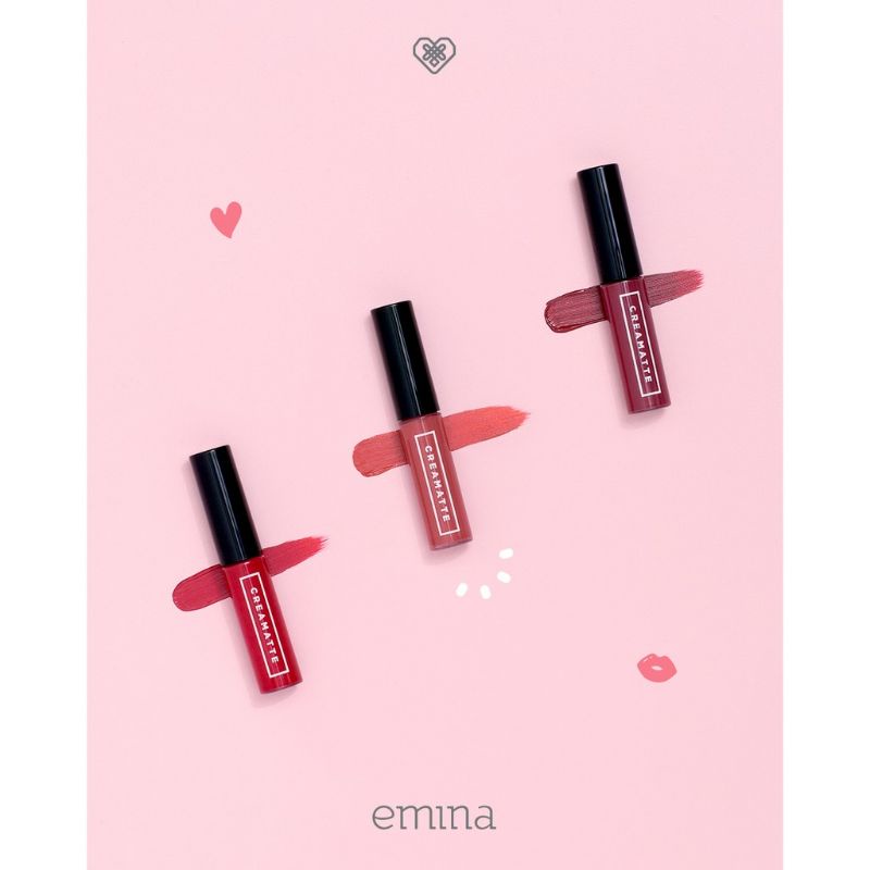 Emina Creamatte Series 5,5g | Metallic Edition | Lip Matte | Lip Cream