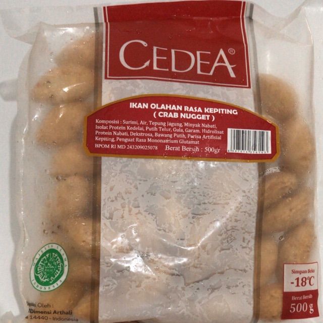 

Cedea baso olahan kepiting