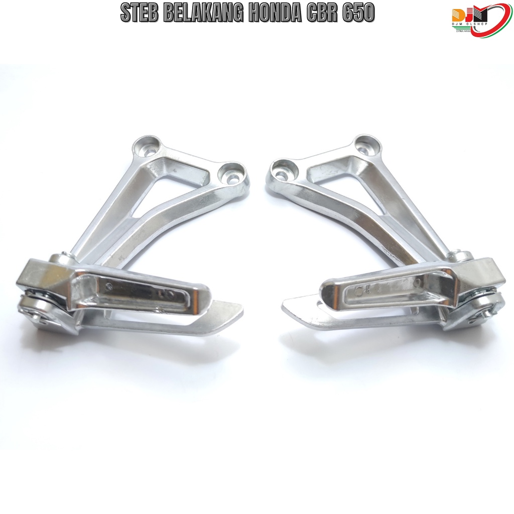 Step Breket Footstep Belakang CBR 650 (1set 2pc L/R) Plus Pijakan Kaki