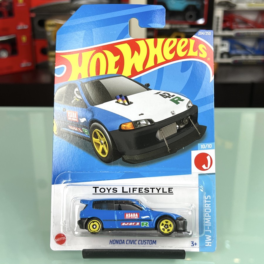 Mobil Hotwheels Hot Wheels Diecast - Honda Civic Custom