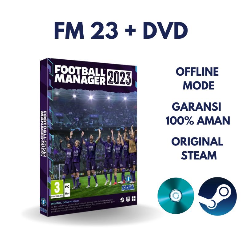 Football Manager 2023 - Versi CD