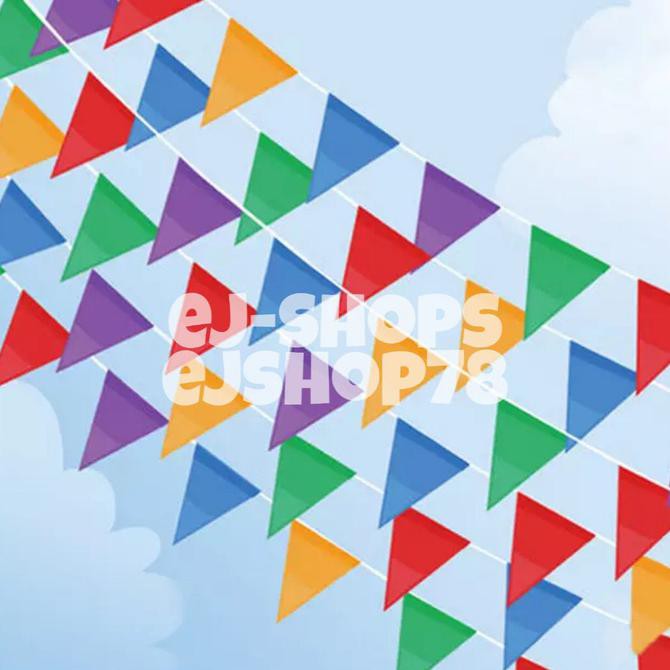 Bendera Kain Warna Warni / Bendera Karnaval / Umbul Umbul Karnaval