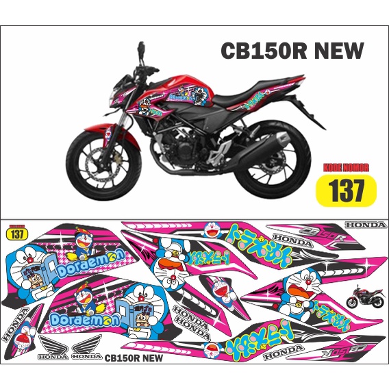 striping CB 150R NEW KARTUN / decal CB 150R NEW KARTUN / variasi CB 150R NEW KARTUN