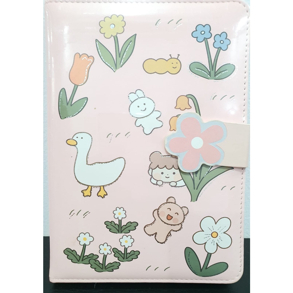 Buku Notebook Lucu Diary Agenda Import Happy Time SL 8110