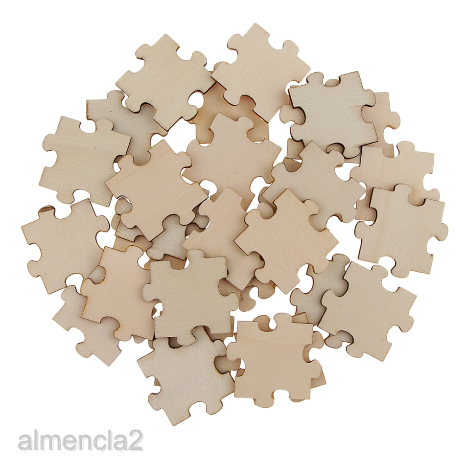 blank wooden puzzle