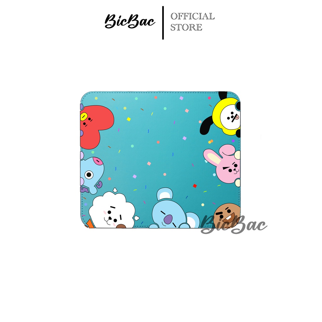 CUSTOM BTS HIDE SEEK MOUSEPAD BASIC LEATHER KULIT TEMPAT ALAS MOUSE ANTI SLIP GAMING MACBOOK