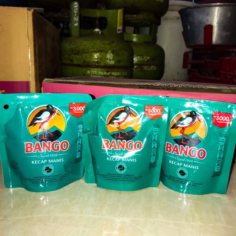 

Kecap manis merk bango 60ml / KECAP BANGO MURAH SOLO