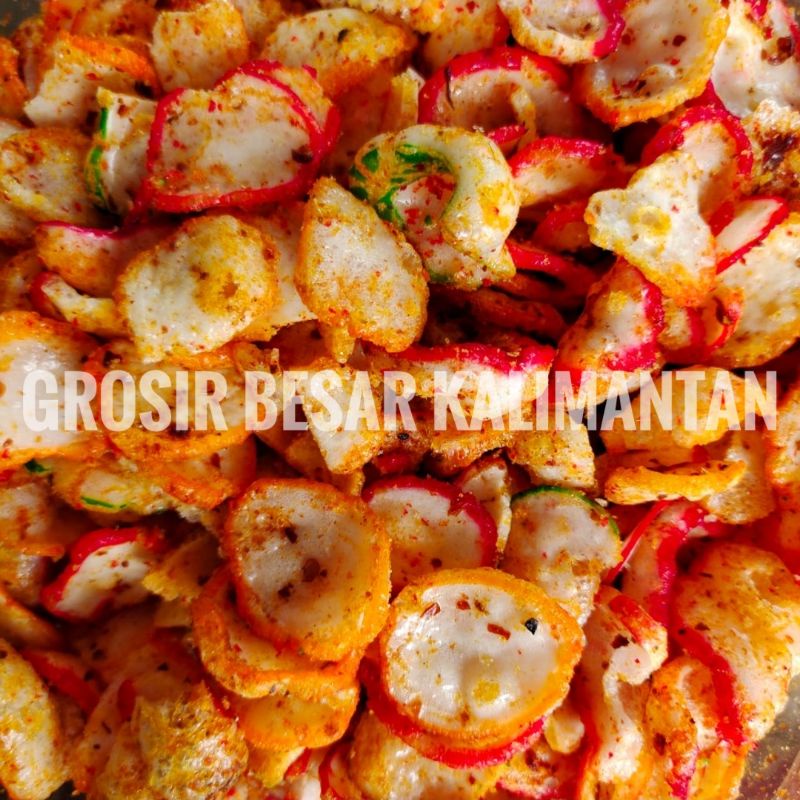 

TERMURAH ISI BANYAK 100GR Krupuk Seblak / Kerupuk Seblak Pedas / Grosir Besar Kalimantan