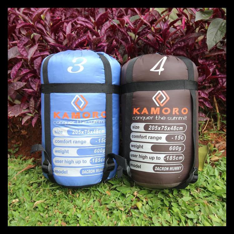 sleeping bag mummy dacron 4 oz bahan original lafuma Kode 932