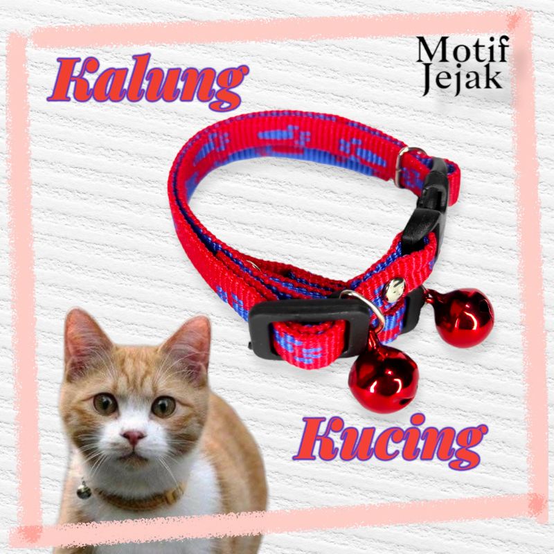 KALUNG KUCING | KALUNG KUCING MOTIF JEJAK | KALUNG ANJING | KALUNG ANJING KECIL | KALUNG KUCING LONC