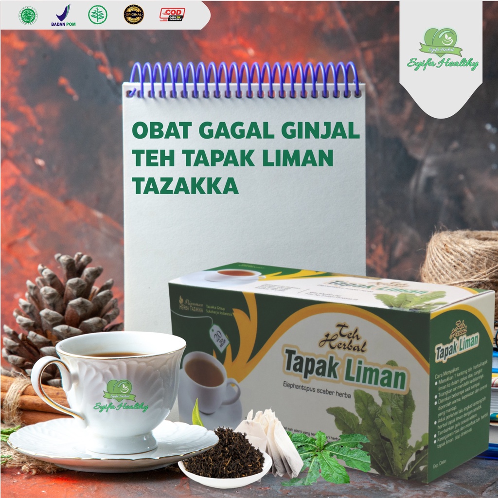 

Minuman Anti radang Teh TAPAK LIMAN Tazakka isi 20 kantung Teh Celup HALAL dan Sudah BPOM