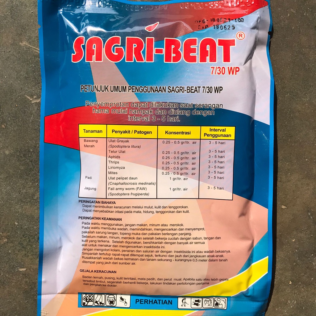 Insektisida Kontak Sistemik Sagribeat Premium 100% original isi 80 gram