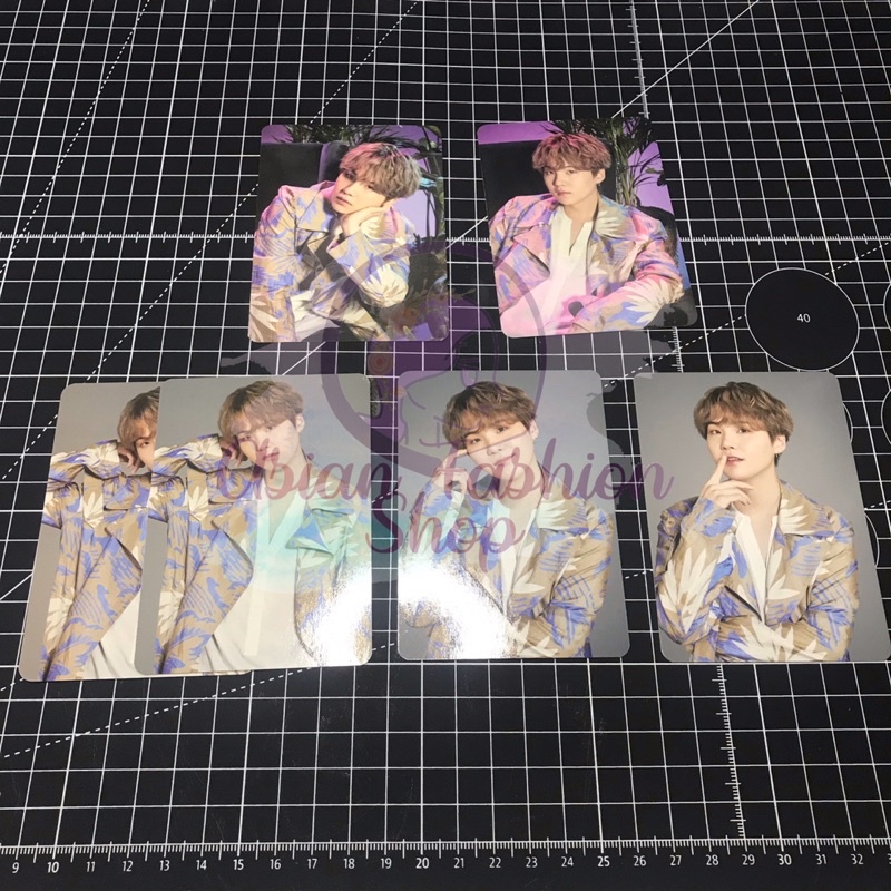 BTS SUGA Min Yoongi Japan Fanmeeting vol 5 / 5th Muster Jepang Mini pc Photocard