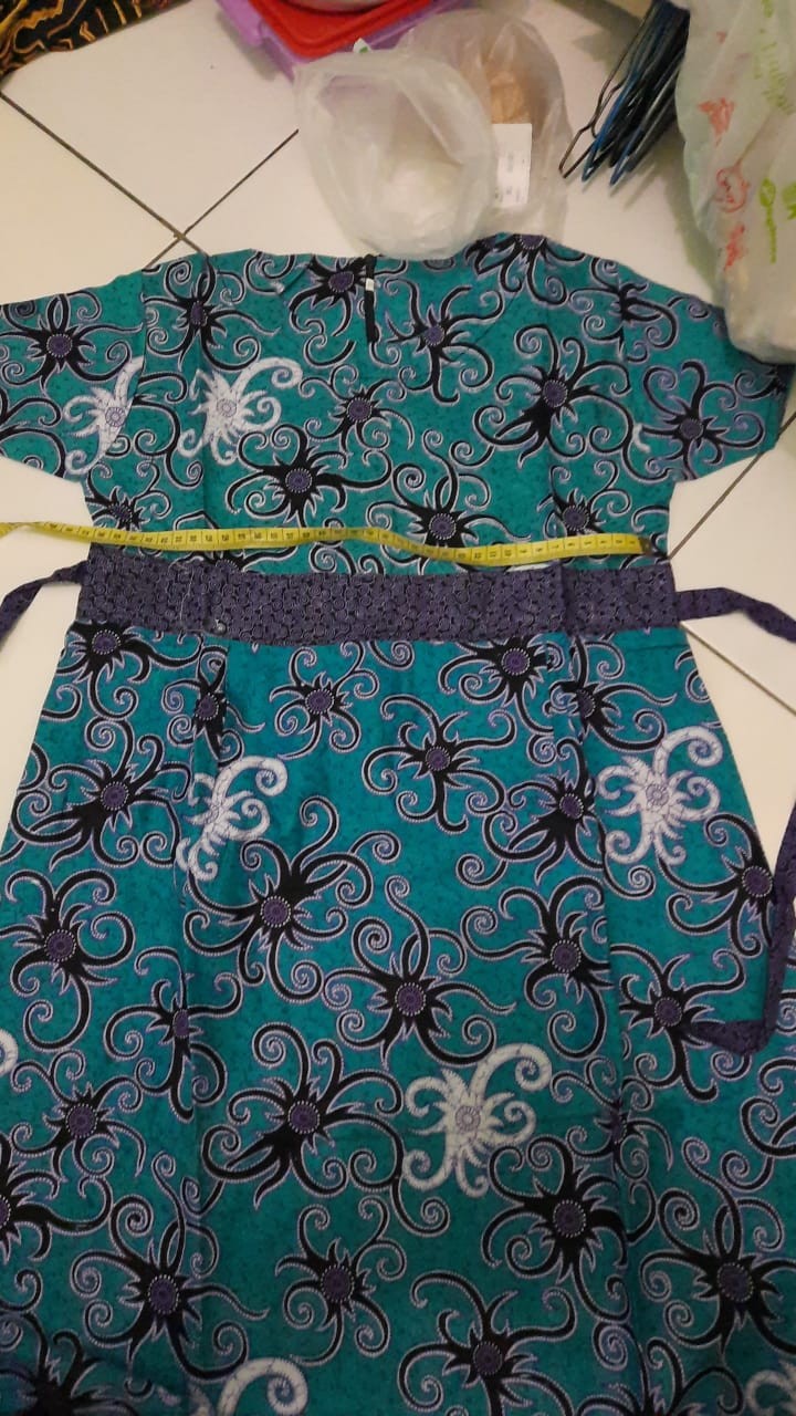Dress Batik Anak Batikwaow Balita Tk/sd/smp