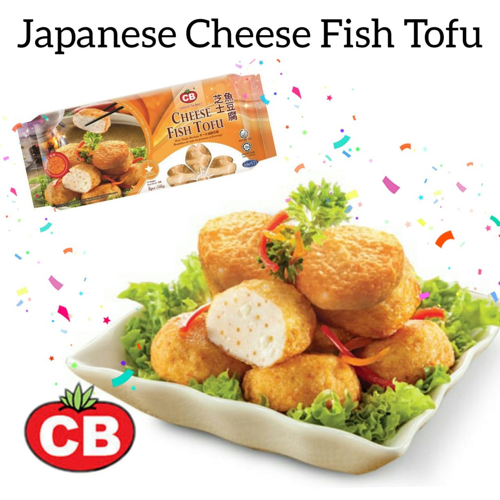 Jual CB Japanese Cheese Fish Tofu 160g Bakso Steamboat Frozen