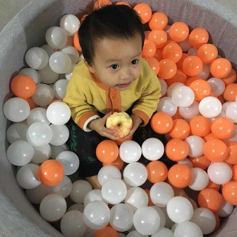 AQUATIC MANDI BOLA ANAK PASTEL KOLAM ANAK 100 PCS / BOLA MANDI WARNA WARNI-2