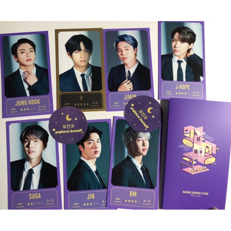 [READY STOCK] MESSAGE PHOTO & PHOTO SET BANG BANG CON BTS (BBC)