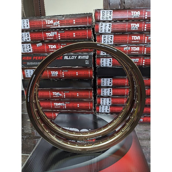 Velg tdr w shape brown 160-185 /17