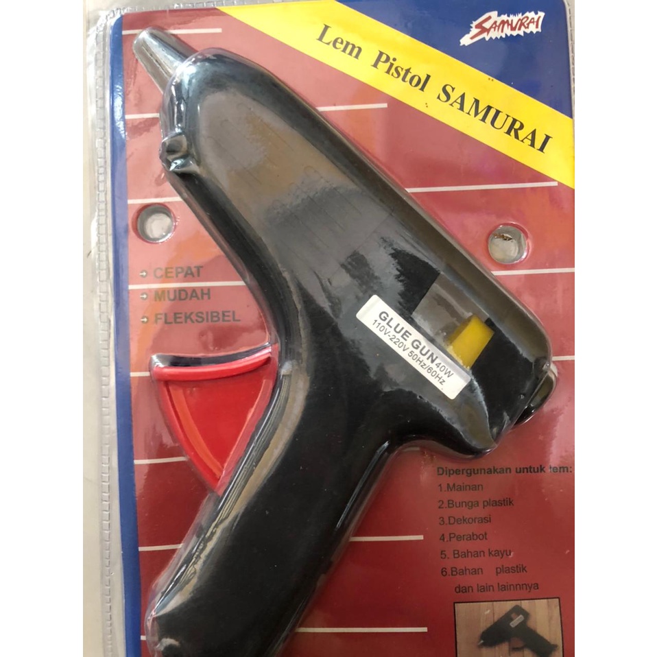 

Glue Gun / Lem Tembak 40W - 40 Watt Free Refill 2 pcs